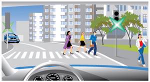 Что ПДД говорят о пересечении пешеходного перехода автомобилем?
