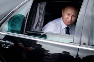 В продаже появился mercedes, который раньше принадлежал Путину