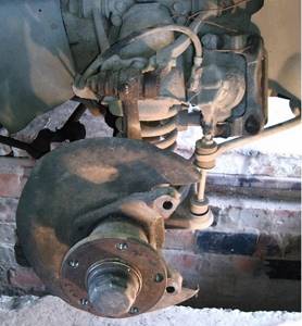 Устройство и ремонт передней подвески ГАЗ 3110